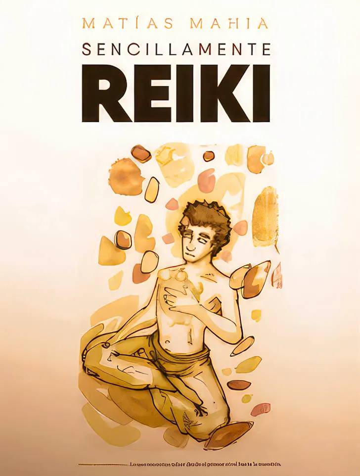 Portada del libro Sencillamente Reiki, de Matías Mahia